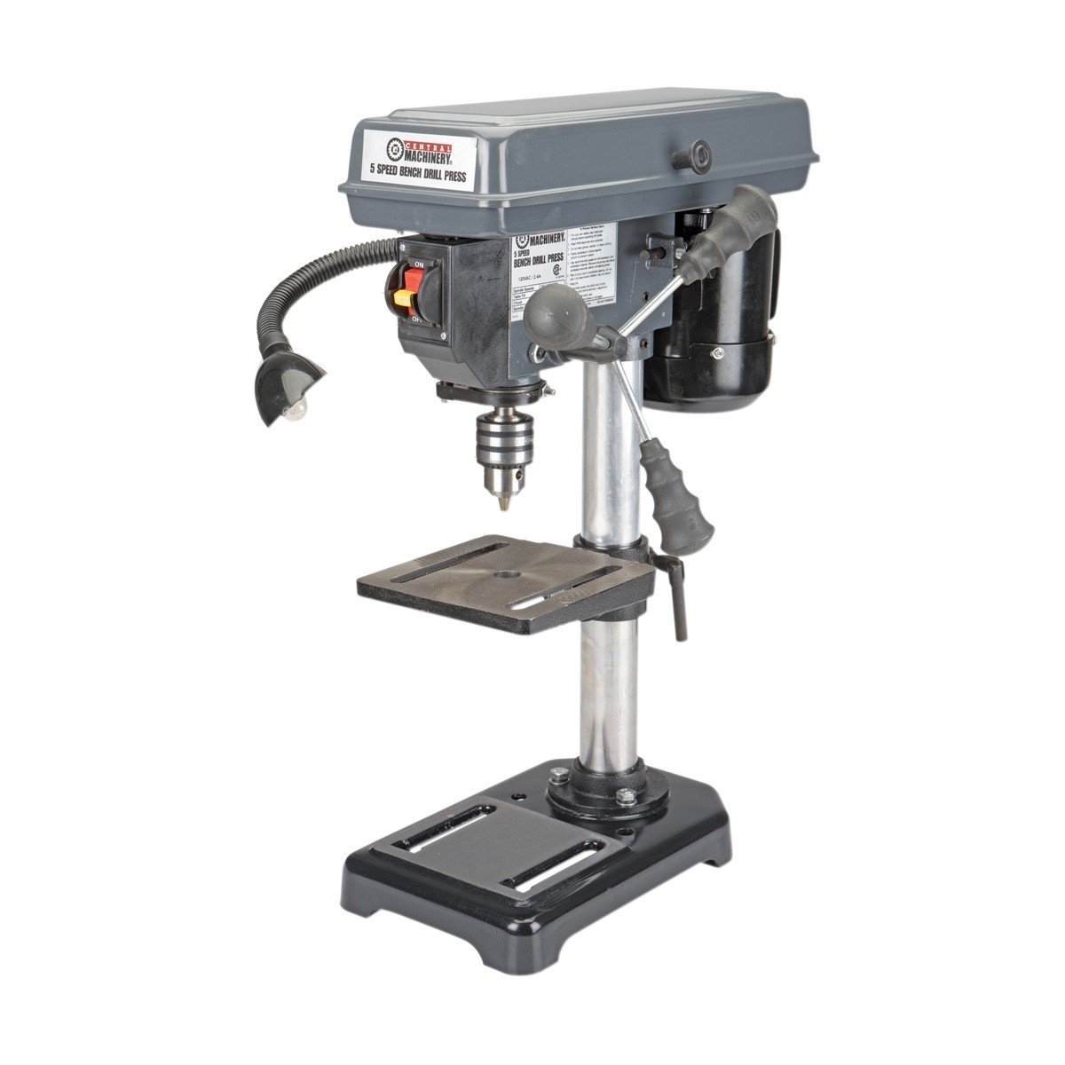 Central Machinery 60238 5 Speed Bench Drill Press