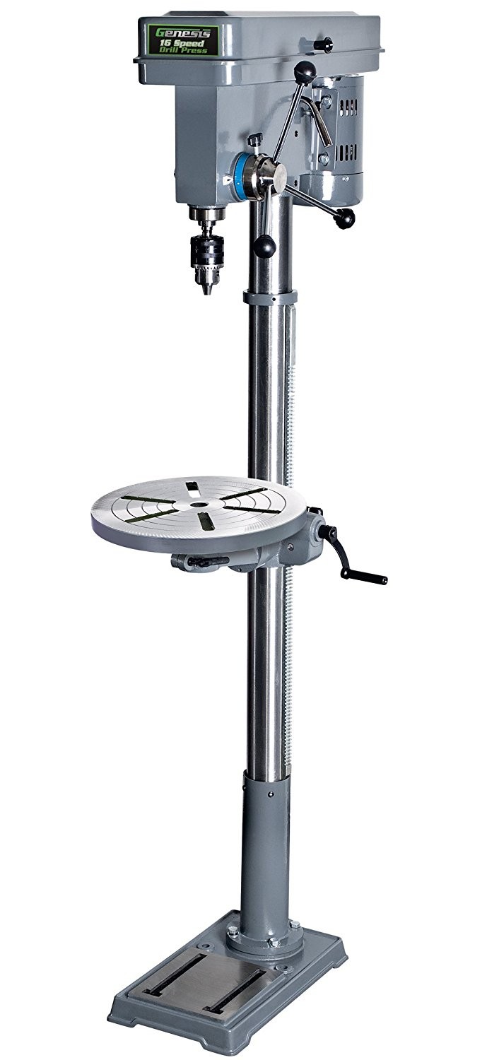 Genesis GFDP160 13-Inch 16-Speed Floor Stand Drill Press