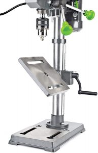 genesis drill press with worklight