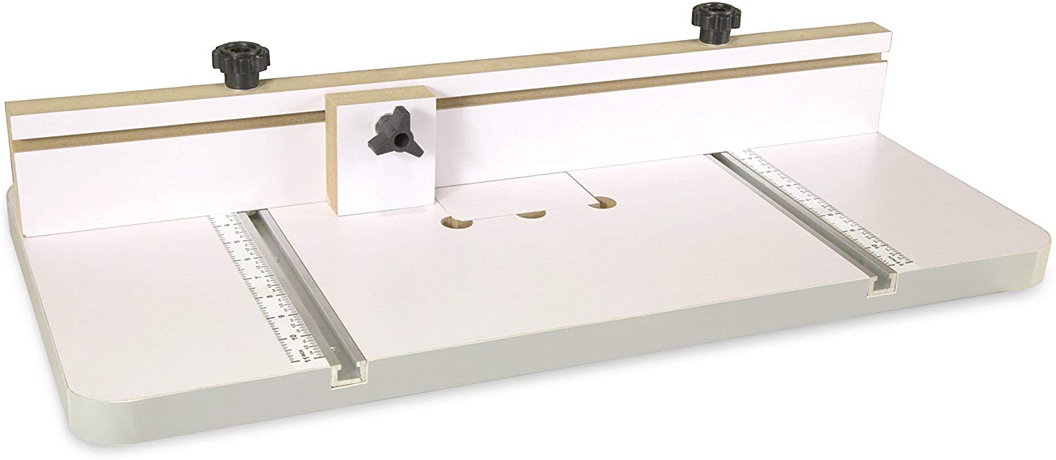 WEN DPA2412T 24 in. x 12 in. Drill Press Table with an Adjustable Fence