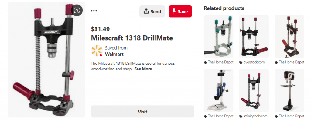 Milescraft - Guía De Perforación Drillmate 1318 | Envío gratis