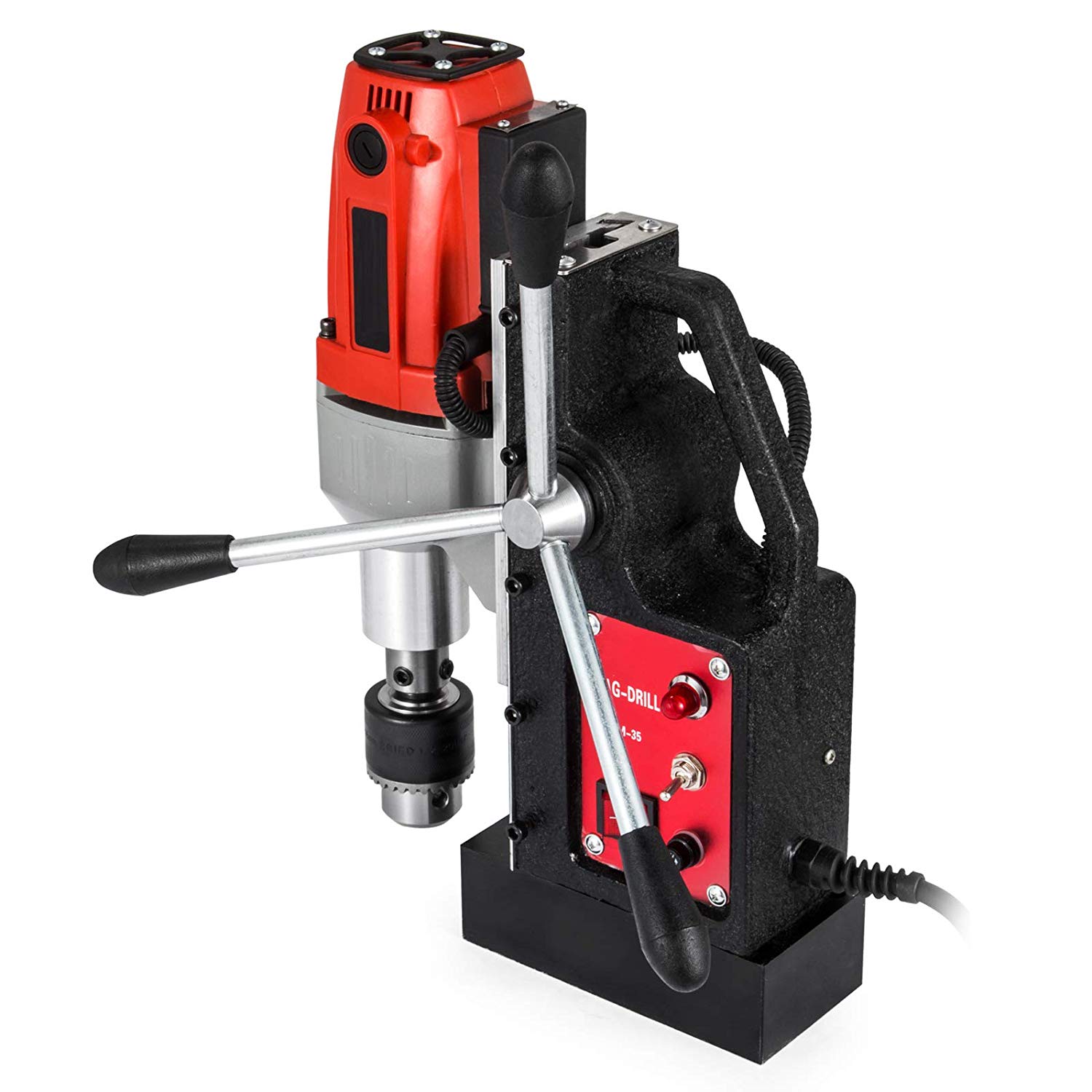 Mophorn 980w Magnetic Drill Press With 1 37 Inch 35mm Boring Diameter