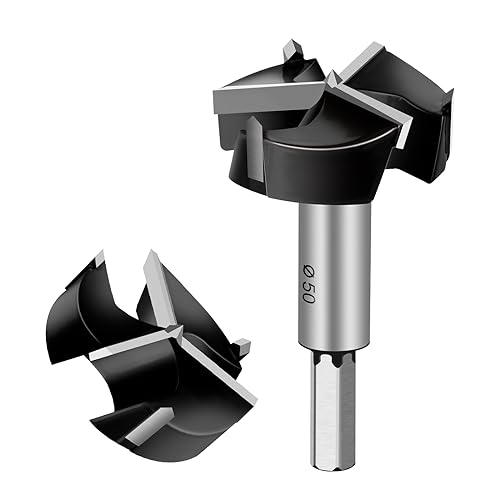 CVIUYO Forstner Drill Bit, 2 Inch Carbide Tipped Forstner Bit