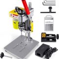 Berxol Mini Drill Press, Benchtop Drill Press, Portable Electric Drilling Machine