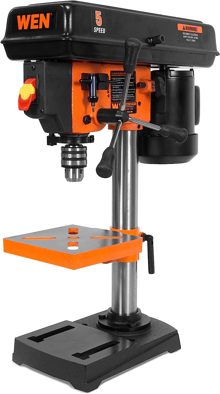 WEN 4206T 5-Speed Cast Iron Benchtop Drill Press