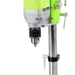 BHTOP Mini Bench Stand, 710 W Electric Drilling Machine, Portable Workbench Drilling Machine Drill Chuck 1-13mm