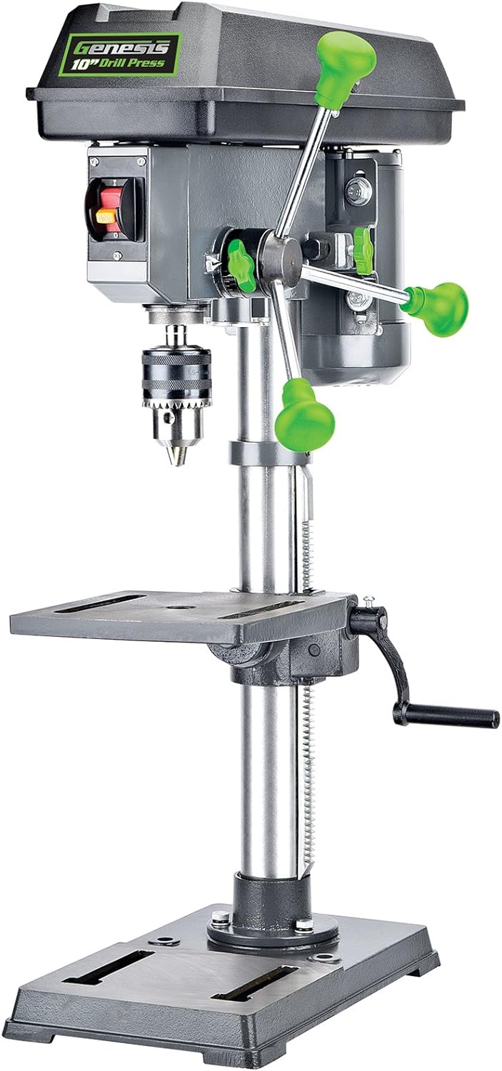 Genesis GDP1005A 10 5-Speed 4.1 Amp Drill Press