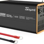 Soyond 2000w Power Inverter 12V DC to 110V AC Modified Sine Wave Inverter