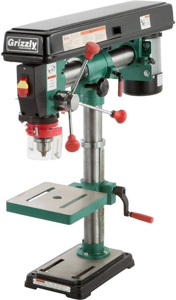 Grizzly Industrial G7945-34-Inch Benchtop Radial Drill Press