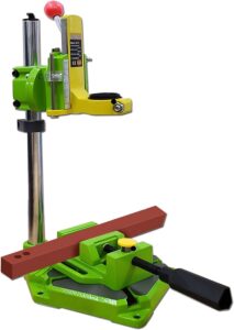Vertical Drill Stand, Spindle Collar Diameter 38mm-43mm, Attachable to Electric Drills