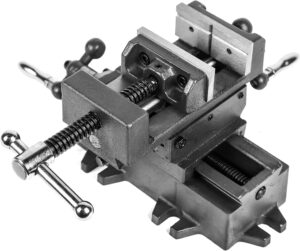 WEN Cross Vise, 3.25-Inch with Compound Slide for Mills and Drill Presses