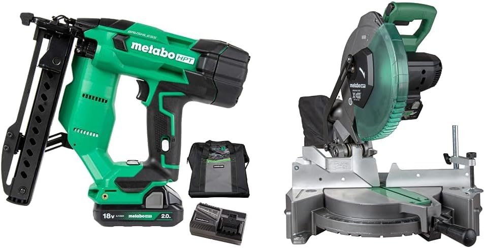 Bundle of Metabo HPT 18V MultiVolt™ Cordless Stapler Kit