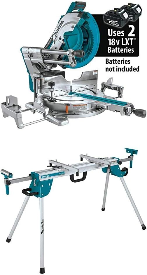 Makita XSL08Z 18V X2 LXT Lithium-Ion (36V) Brushless Cordless 12 Inch Dual-Bevel Sliding Compound Miter Saw