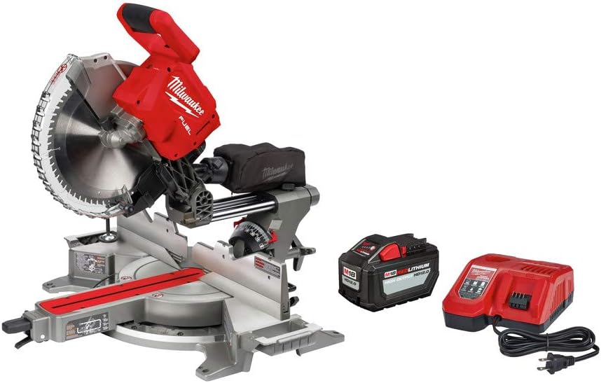 Milwaukee 2739-21HD M18 FUEL Li-Ion 12 in. Sliding Miter Saw Kit