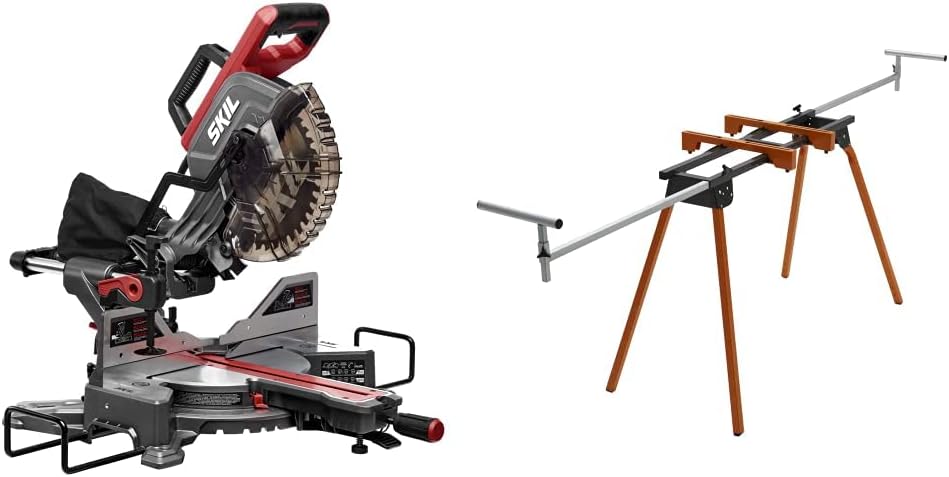 Skil 10 Inch Dual Bevel Sliding Compound Miter Saw
