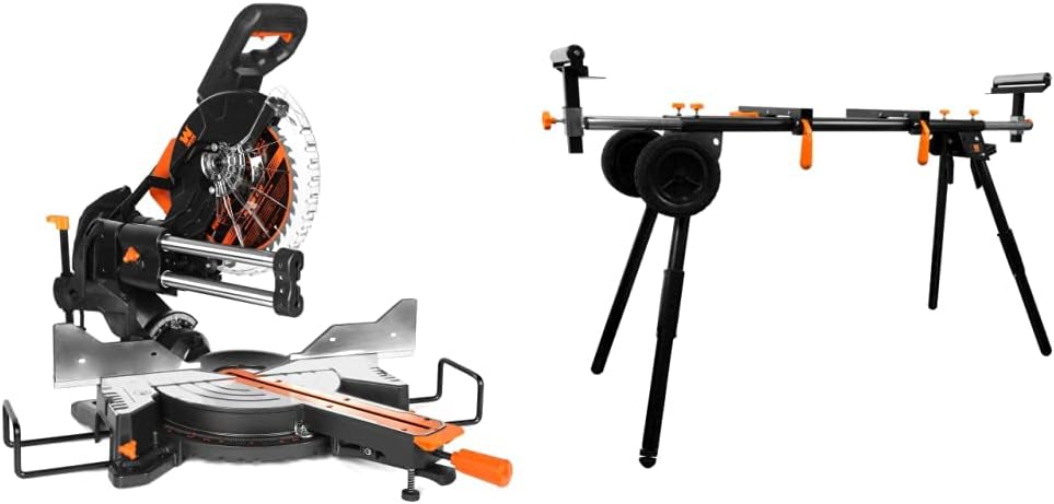 WEN MM1015 15-Amp 10-Inch Dual Bevel Sliding Compound Miter Saw